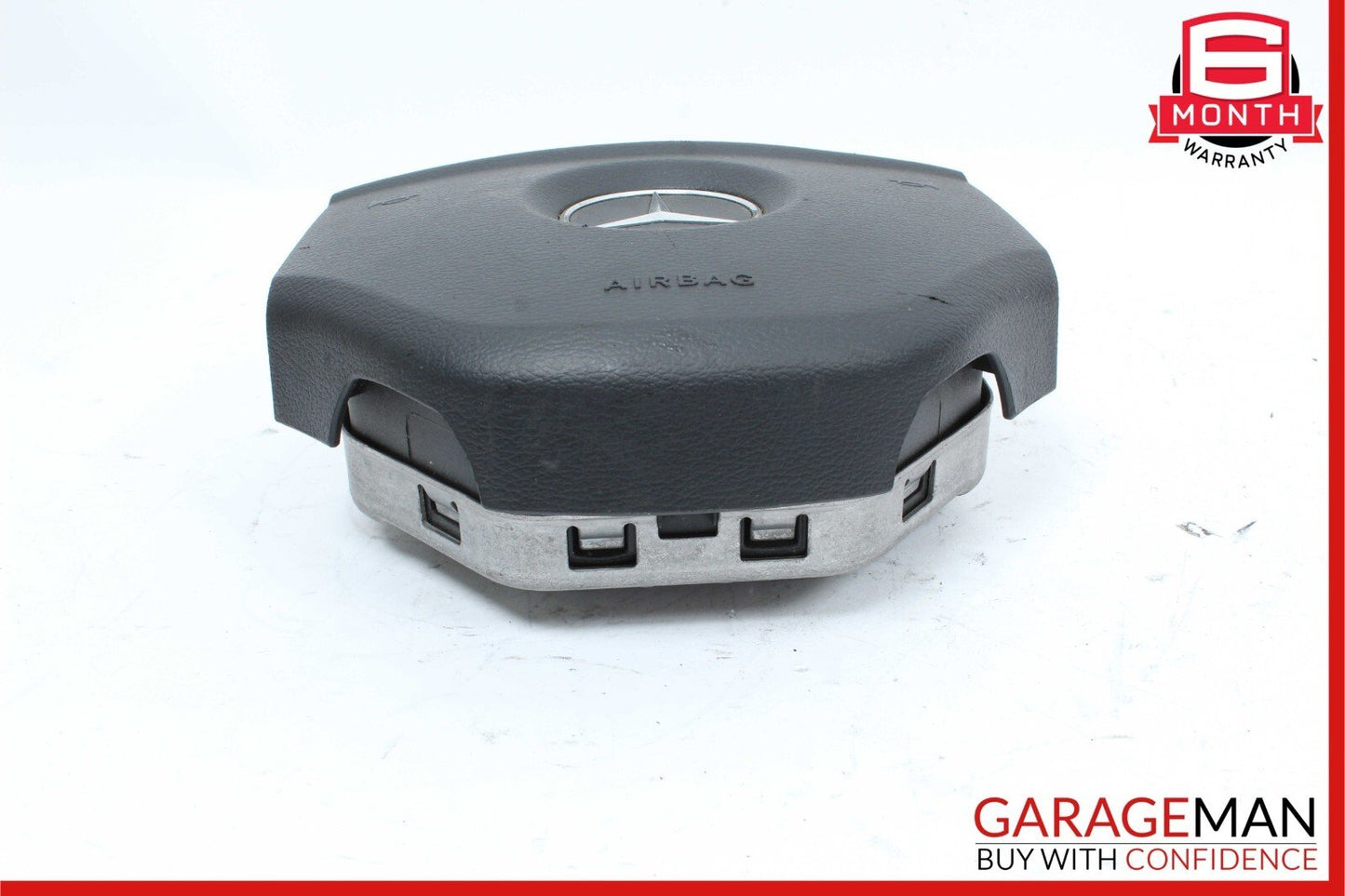 06-08 Mercedes X164 GL450 ML350 R350 Driver Steering Wheel Airbag Black OEM