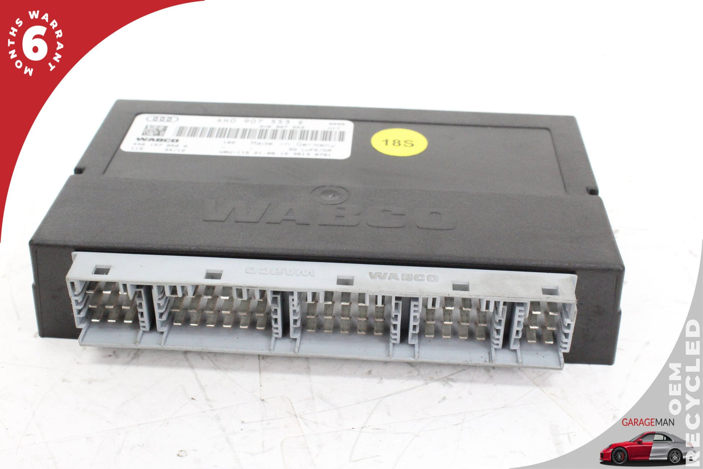 11-14 Audi A8 Sedan Active Air Suspension Control Module Unit 4H0907553E Genuine
