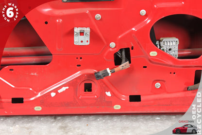 2002-2005 Ford Thunderbird Front Left Side Door Shell Red 1W6Z7620125AA OEM