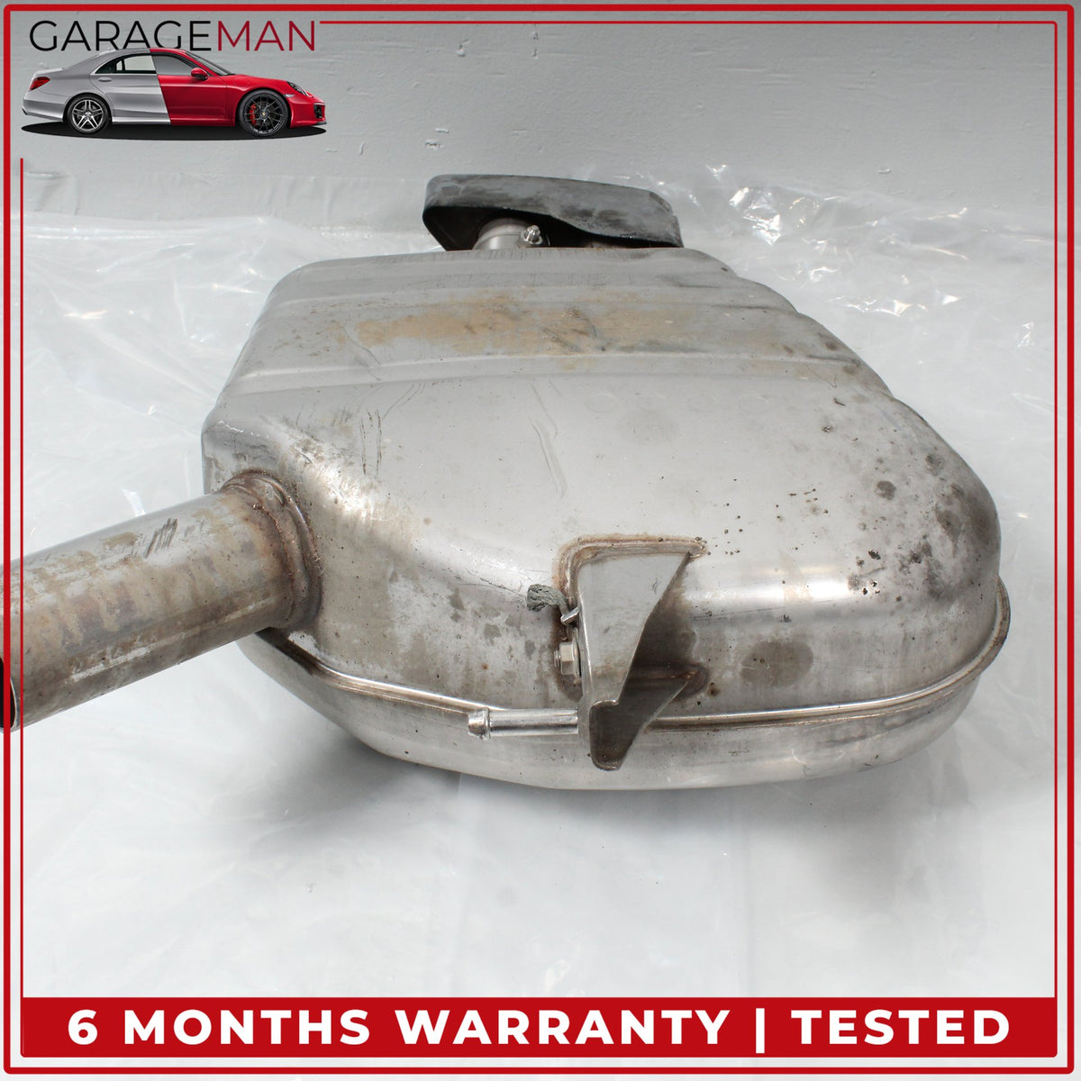 2011-2016 BMW 550i F10 Rear Right Passenger Side Exhaust Silencer Muffler 7578189