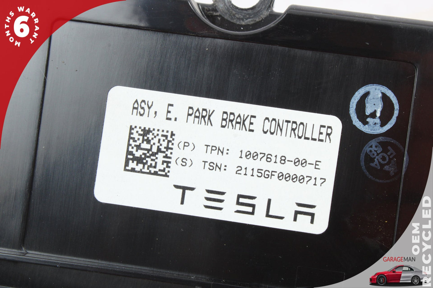 2012-2020 Tesla Model S X Parking Brake Control Module Unit 100761800E OEM