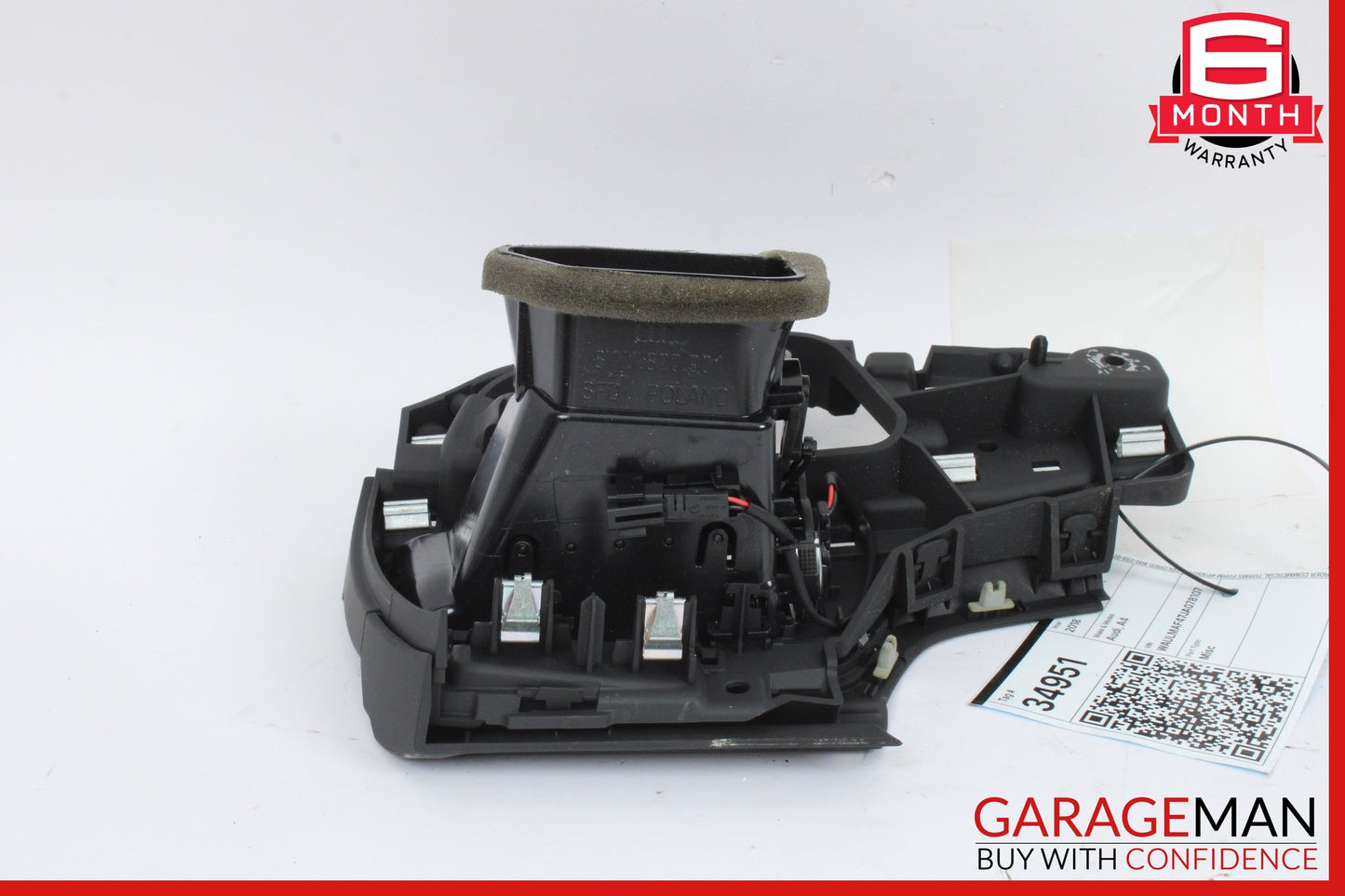 2017-2024 Audi A4 Sedan Front Left Dash AC A/C Air Vent 8W1820901B OEM