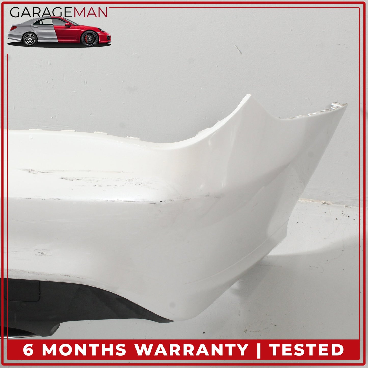 2014-2016 Mercedes W117 CLA250 CLA45 AMG Rear Bumper Cover Assembly White OEM