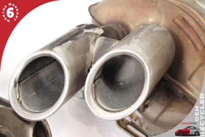 2011 Porsche Panamera Sedan Exhaust Muffler Left and Right Side