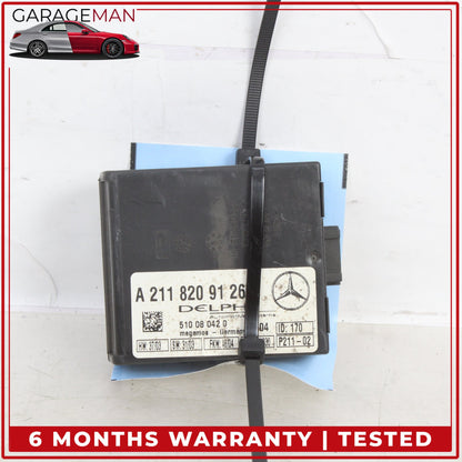 2003-2006 Mercedes W215 CL500 Anti Theft Alarm Control Module 2118209126 OEM