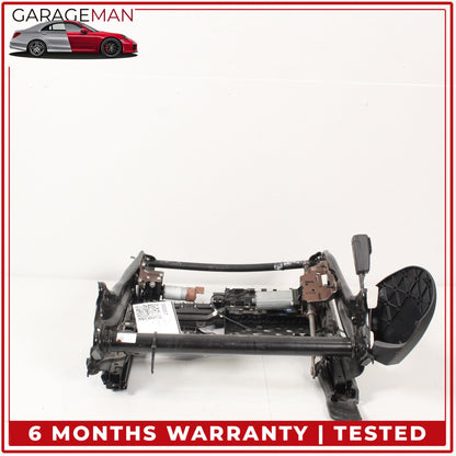 2017-2023 BMW 530e G30 Front Left Side Lower Seat Track Frame Rail w/ Motors OEM
