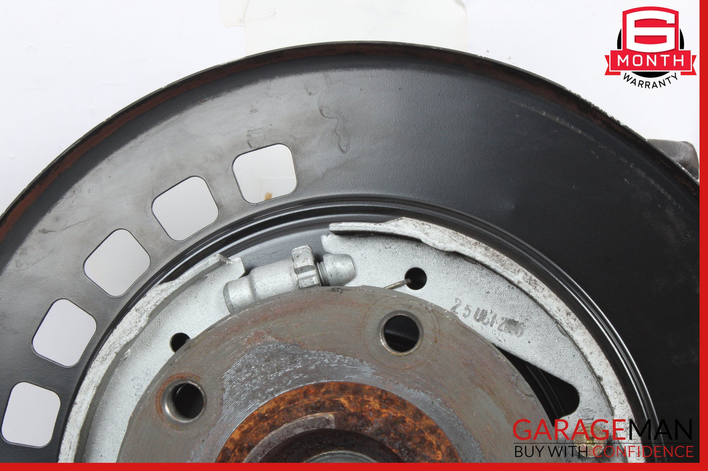 2007-2015 Audi Q7 4L 3.6 Rear Left Spindle Knuckle Wheel Hub 7L8505435 OEM
