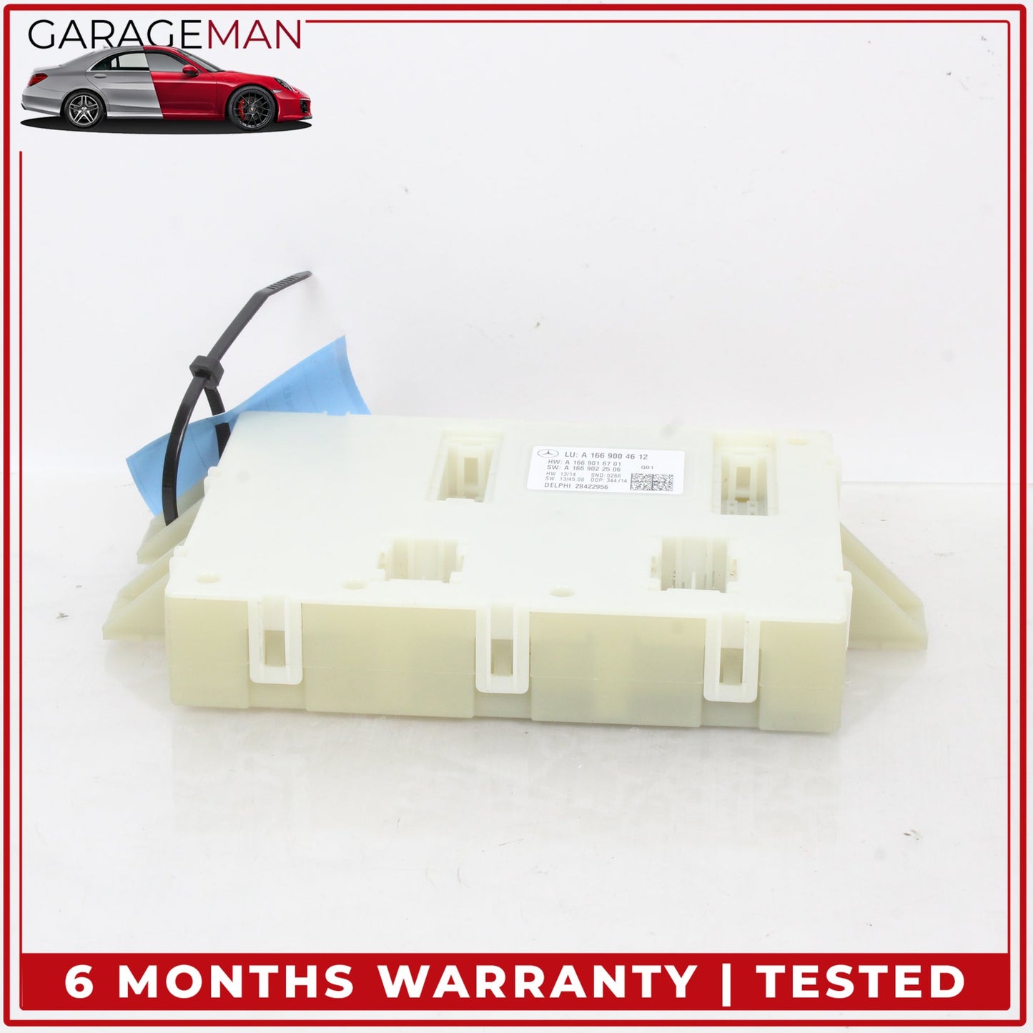 2012-2019 Mercedes W166 ML350 Rear SAM Signal Acquisition Control Module OEM