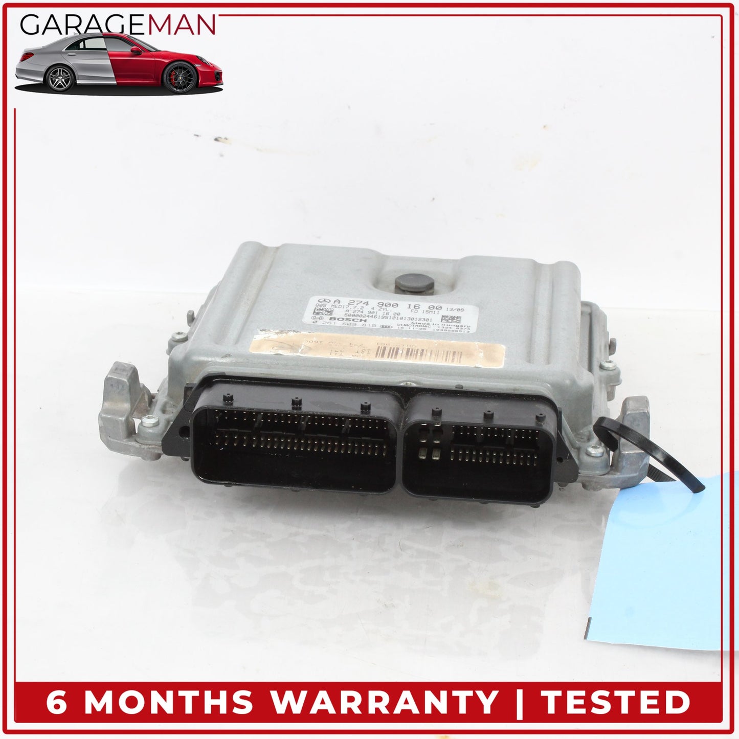 2015-2019 Mercedes W205 C300 M274 Engine Control Module Unit ECU 2749001600 OEM