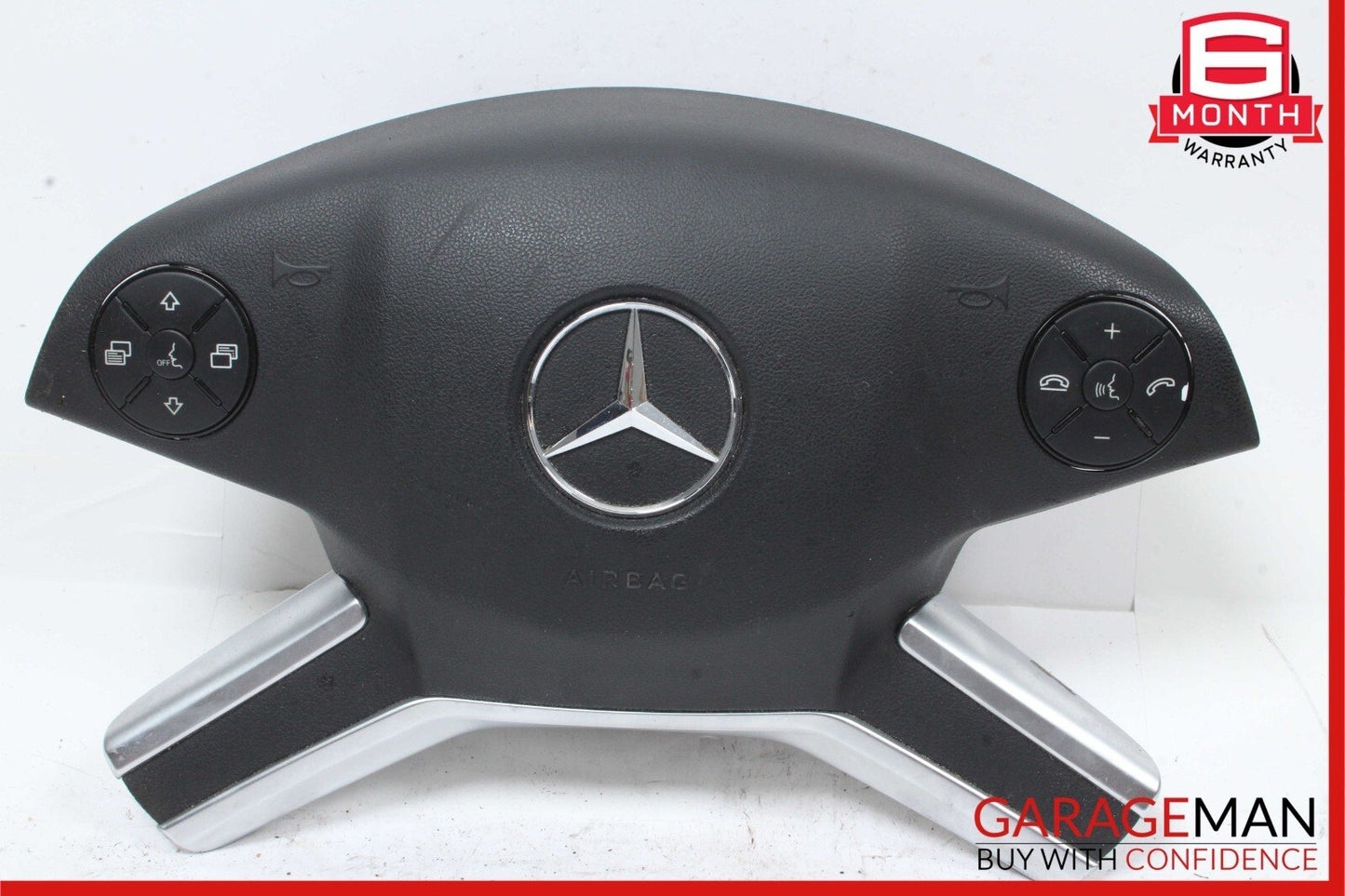 09-13 Mercedes W164 ML350 GL350 R350 Steering Wheel Airbag Air Bag Black OEM