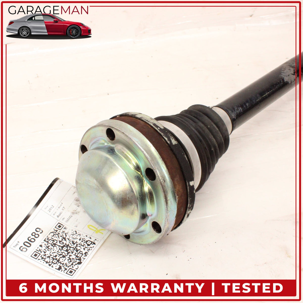 2012-2018 Audi A7 A6 AWD Rear Left or Right CV Axle Drive Shaft 8R0501203C OEM