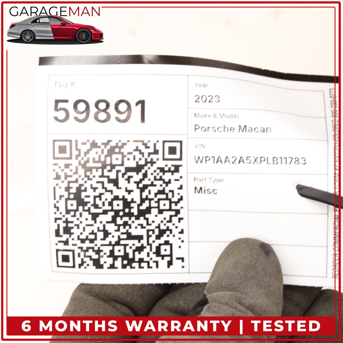 2010-2026 Porsche Macan 95B Front Left Side Master Window Control Switch OEM