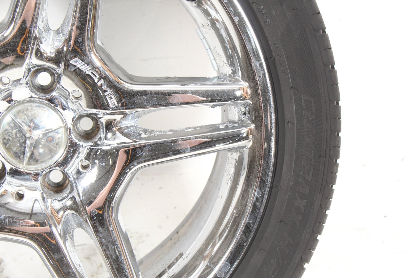 2003-2012 Mercedes R230 SL550 SL65 AMG Front Wheel Tire Rim 8.5Jx18H2 ET30 OEM