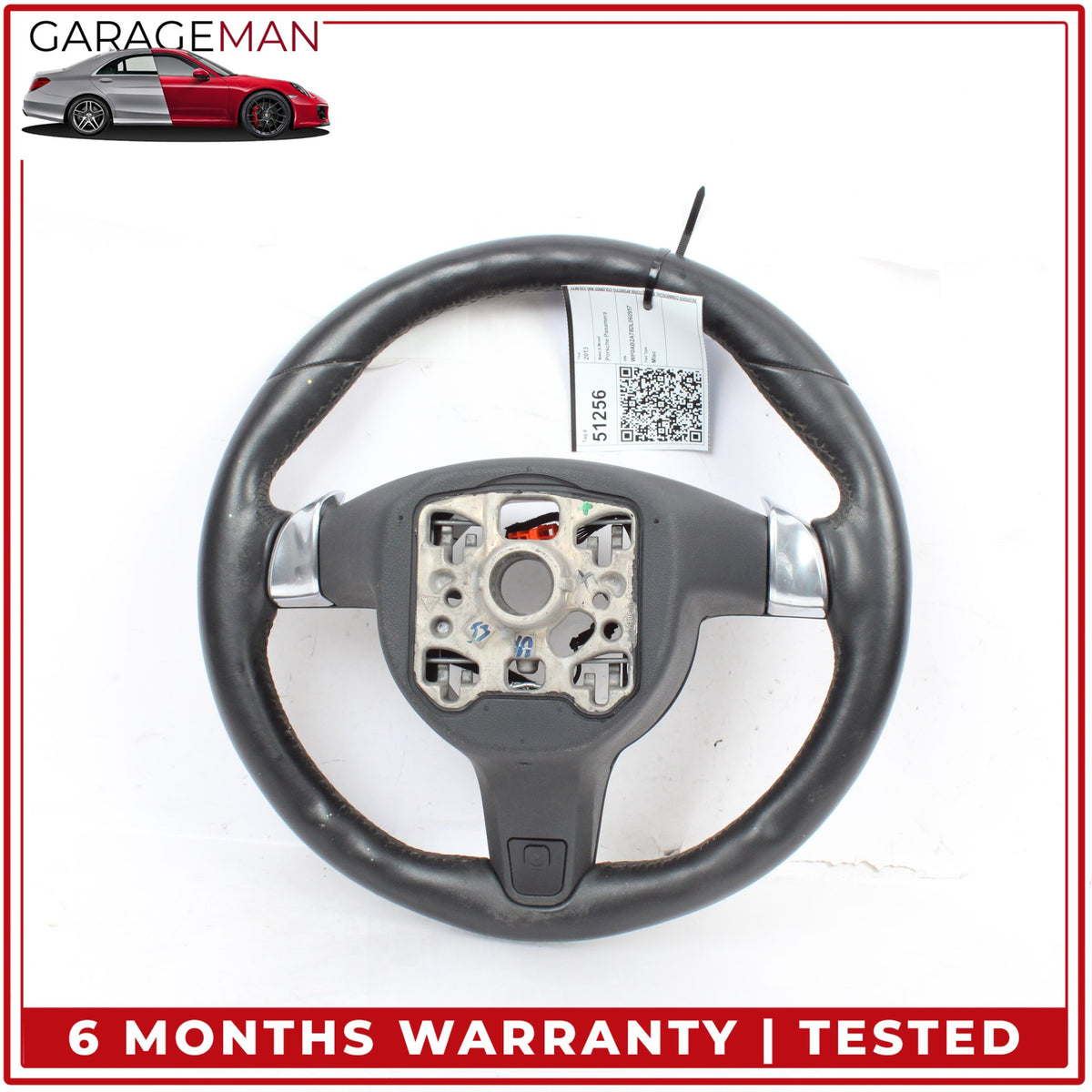 2011-2014 Porsche Panamera 970 Cayenne 958 Steering Wheel w/ Paddle Shifters OEM
