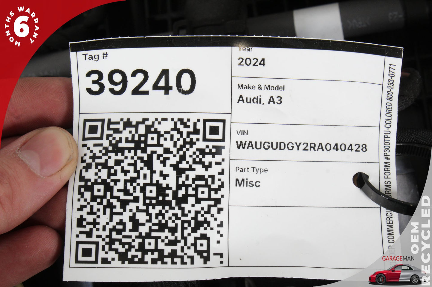 2022-2024 Audi A3 AWD 2.0L Engine Motor Assembly 15K OEM