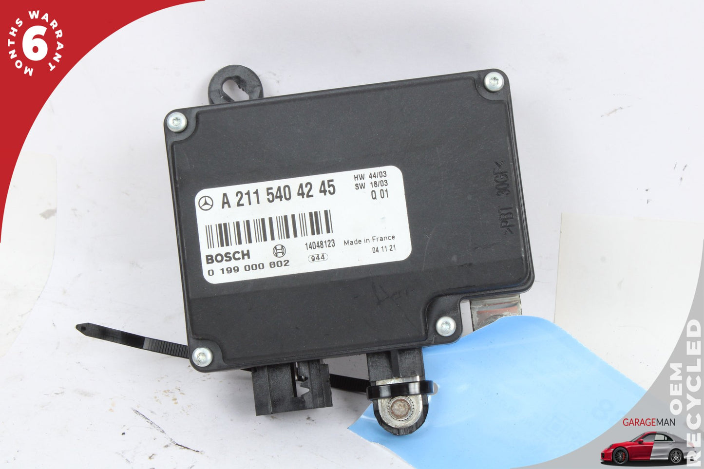 2003-2011 Mercedes W219 CLS550 Battery Load Control Module Unit 2115404245 OEM