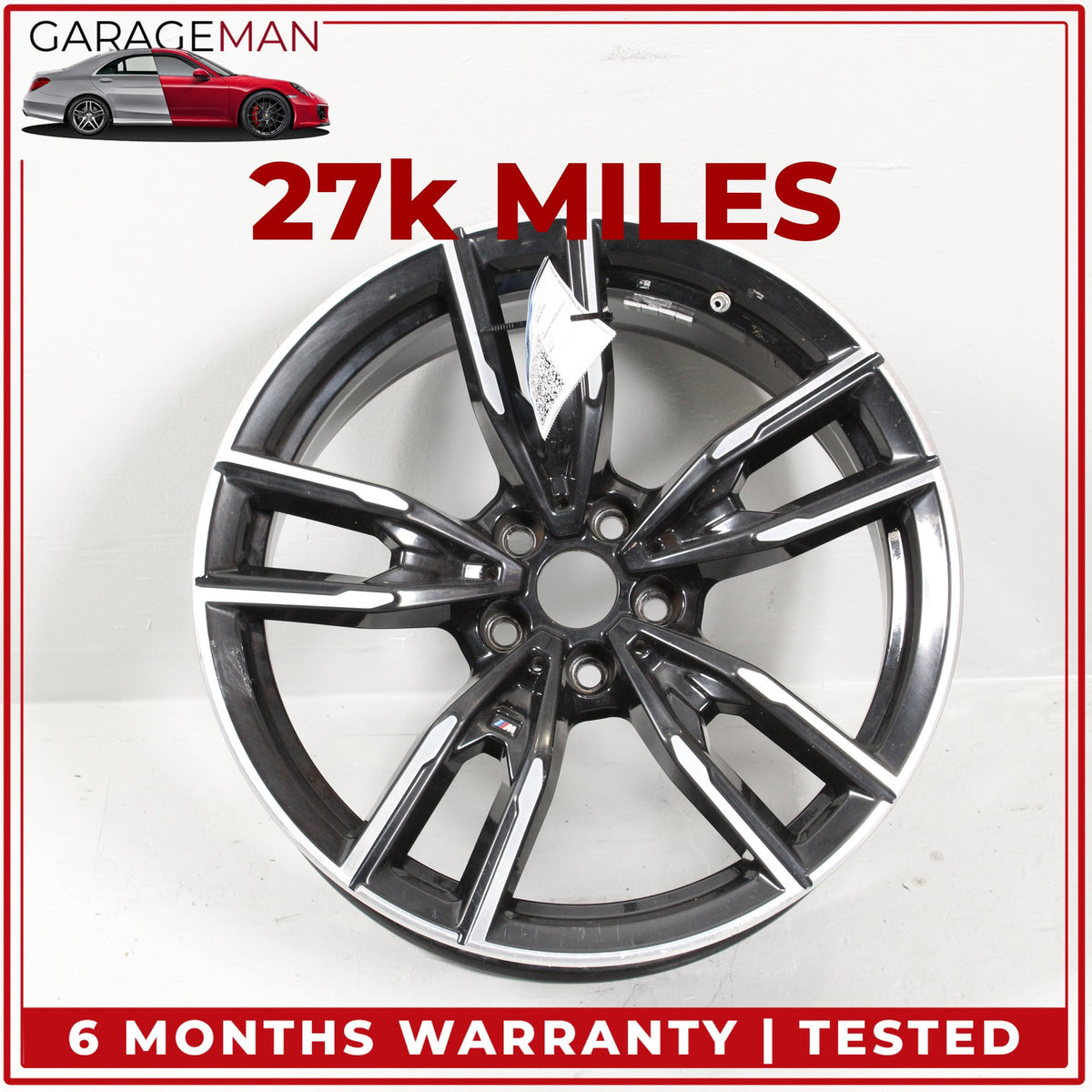 2019-2025 BMW M340i G20 Front Wheel Rim Style 792M 5x112 8Jx19 ET27 OEM