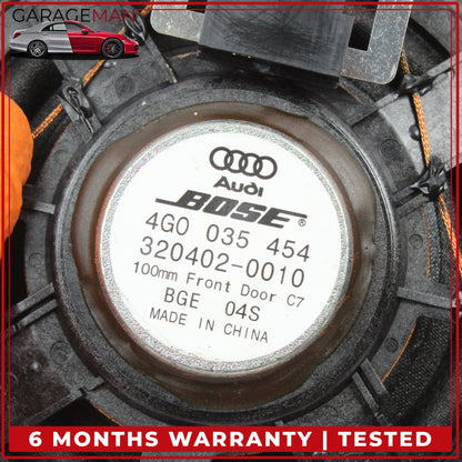 2012-2018 Audi A6 C7 Sedan Rear Left and Right Side Door Speaker 4G0035411 OEM