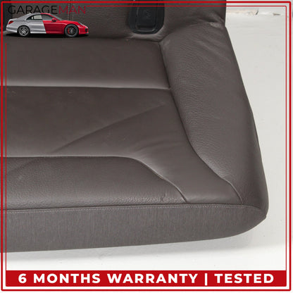 2014-2021 BMW i3 Rear Upper and Lower Seat Bench Cushion w/ Headrest Brown OEM