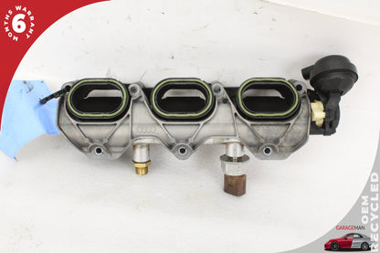 2011-2018 Audi Q7 Porsche Cayenne 958 Left Lower Intake Manifold w/ Bracket OEM