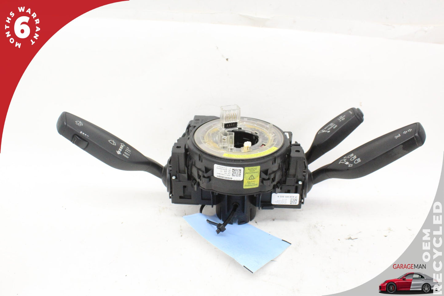 11-18 Audi A6 C7 Sedan Steering Column Clockspring Combination Switch 4H0953568H