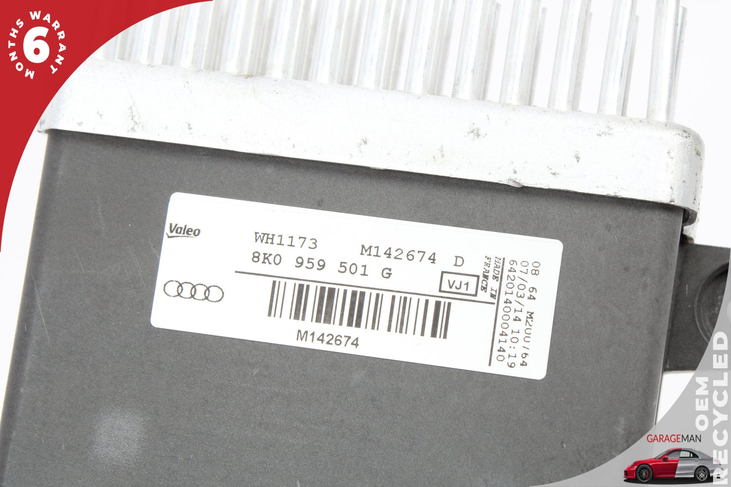 2009-2016 Audi A6 A4 A5 Radiator Cooling Fan Control Module Unit 8K0959501G OEM
