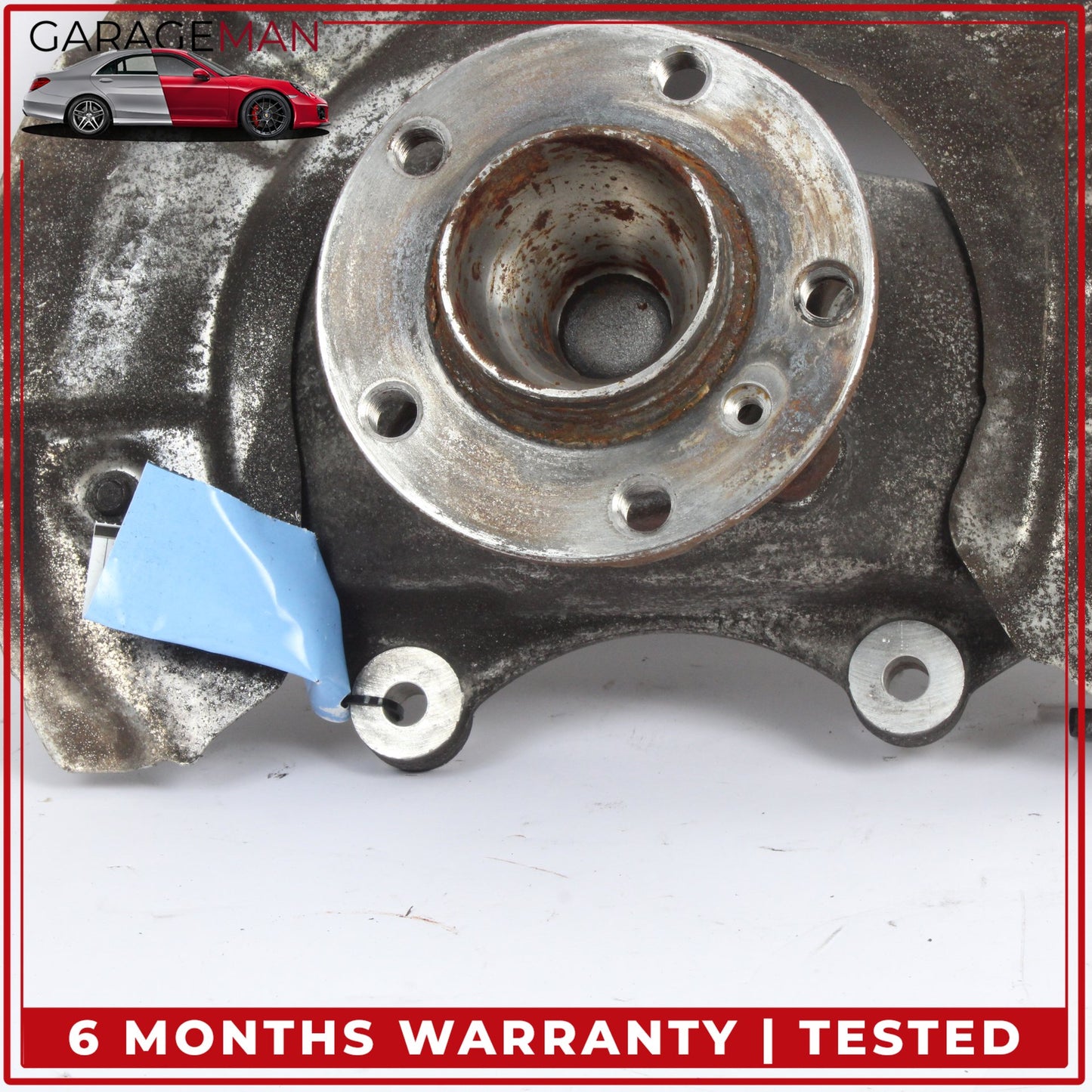 2011-2016 BMW 528i F10 RWD 3.0L Front Left Drive Side Spindle Knuckle Wheel Hub 6777749