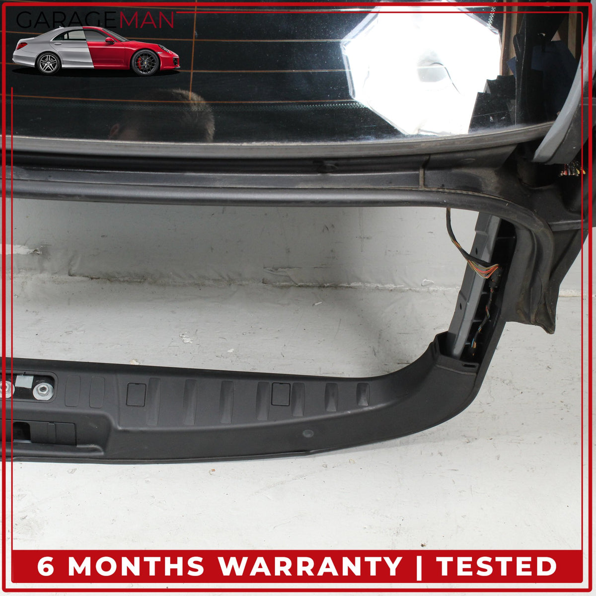 2010-2017 BMW 550i 535i GT Sedan Rear Trunk Boot Lid Panel Assembly w/ Glass OEM