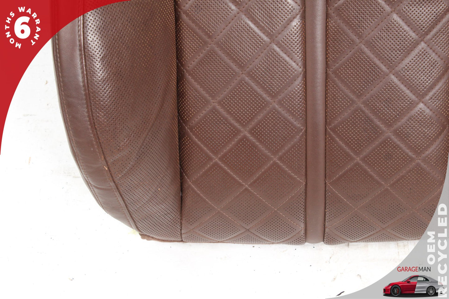 2011-2018 Audi A8 Front Right Side Upper Seat Cushion Brown 4H0881806S OEM