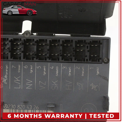 2003-2012 Mercedes-Benz SL500 R230 Under Seat Control Module Left 2308204326