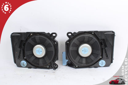 2011-2013 BMW 335is Front Left and Right Side Subwoofer Speaker Set 9143144 OEM
