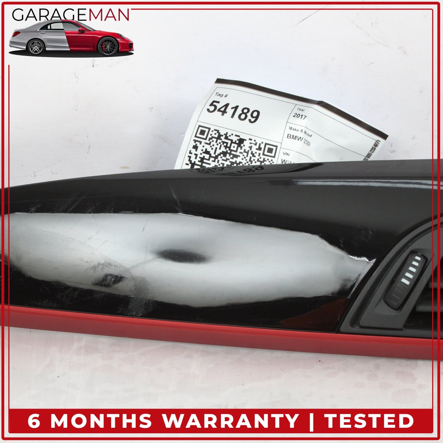 2014-2021 BMW 230i F22 Front Right Dash AC A/C Air Vent w/ Trim 9205356 OEM