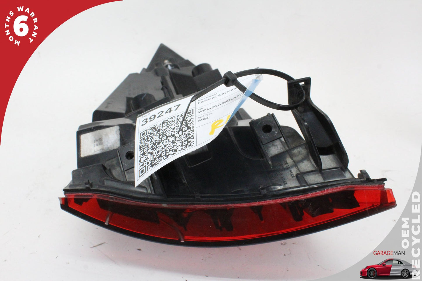2011-2014 Porsche Cayenne 958 Rear Left Side Outer Tail Light Lamp 7P5945095S
