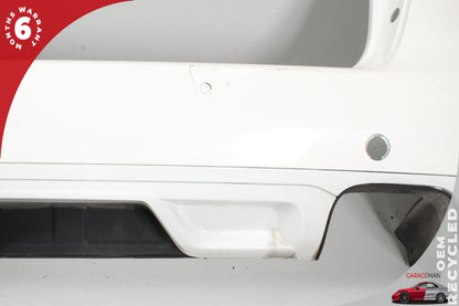11-14 Porsche Cayenne 92A SUV Rear Bumper Cover White 95850541110