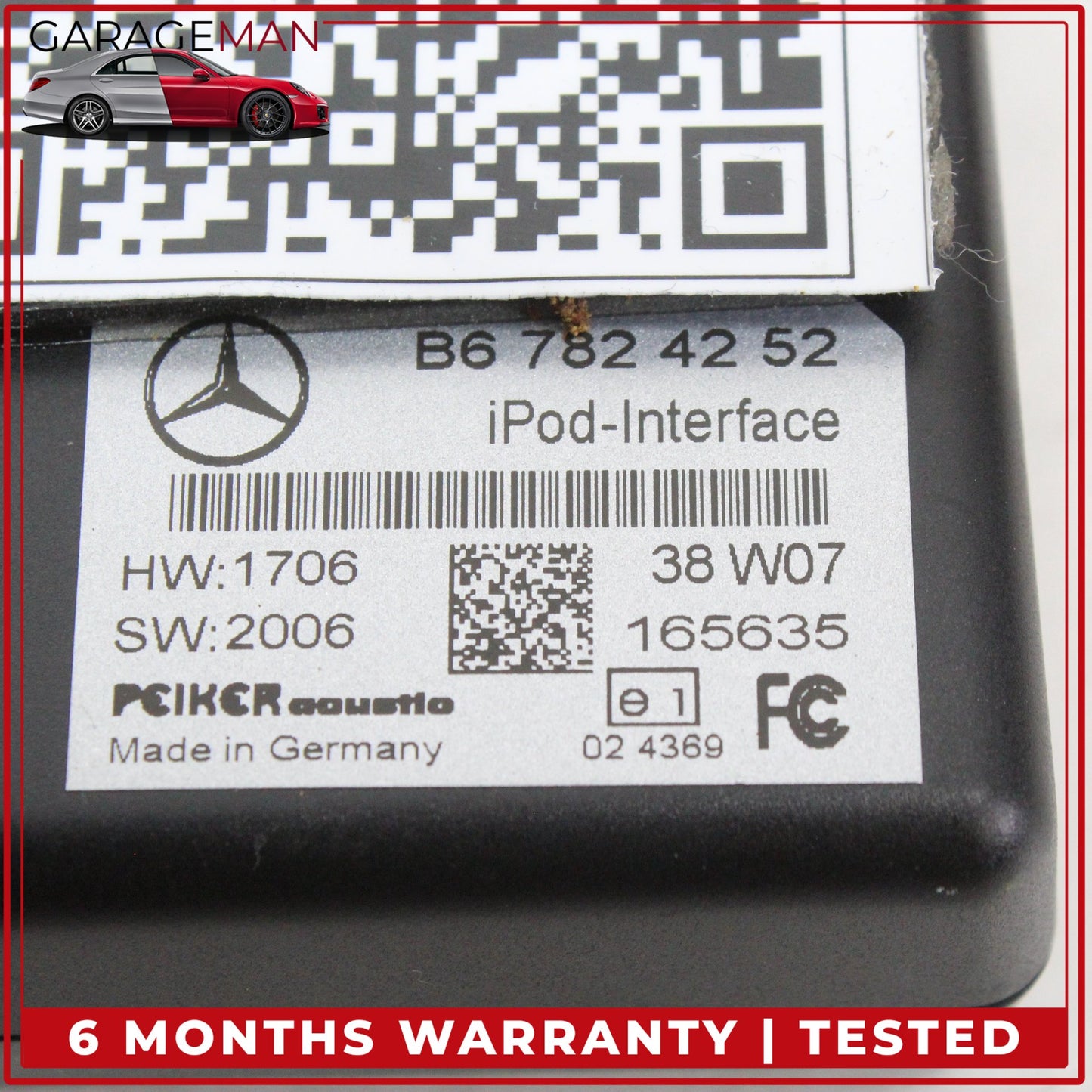 2006-2013 Mercedes X164 GL550 Audio Music iPod Module Interface B67824252 OEM