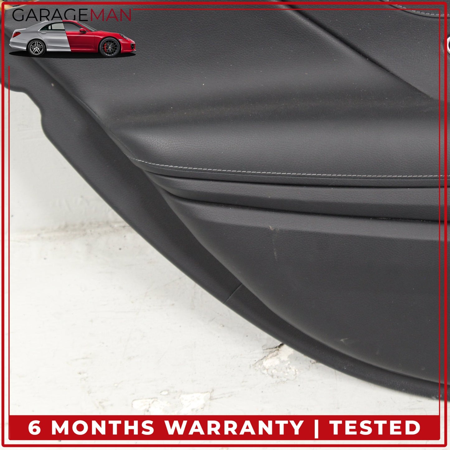 2014-2017 Mercedes W222 S550e Rear Left Side Interior Door Trim Panel Black OEM