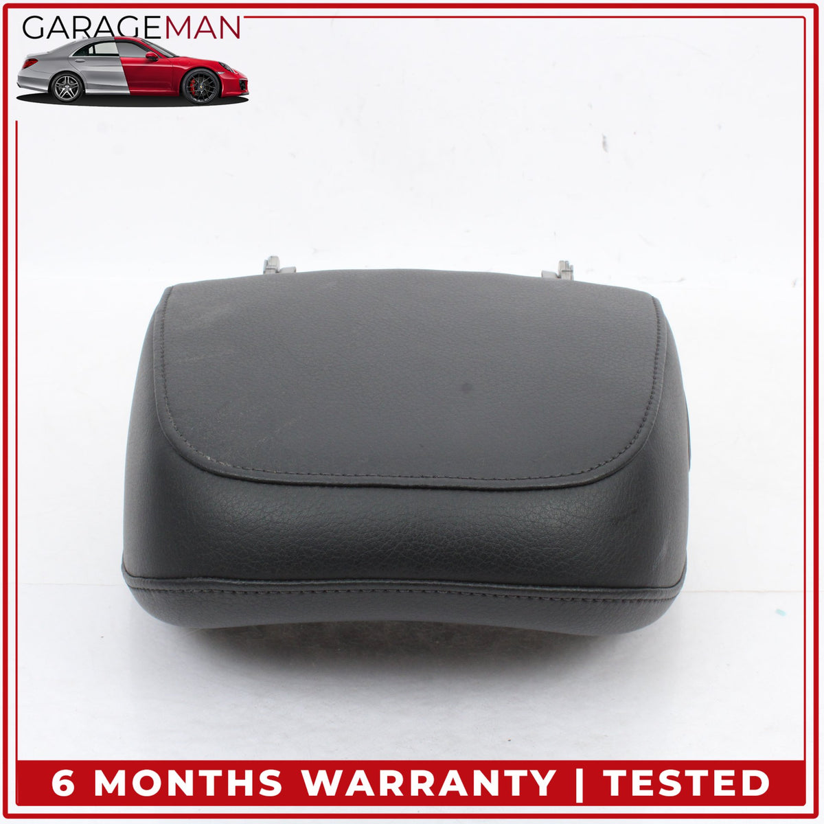 2017-2024 Audi Q7 Q8 Front Left and Right Seat Headrest Head Rest Set Black OEM