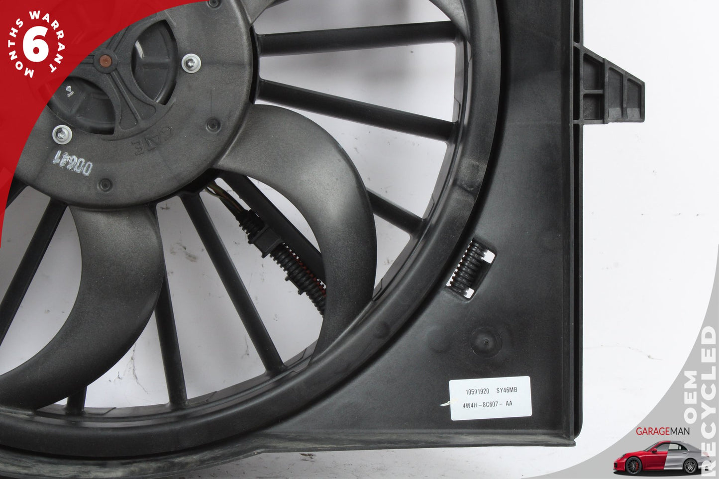 2000-2006 Ford Thunderbird  Engine Radiator Cooling Fan Motor 5W4H8C607AB OEM