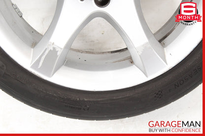 2005-2007 Mercedes W203 C230 C350 Front Wheel Rim w/ Tire 7.5JX17H2 ET36 OEM