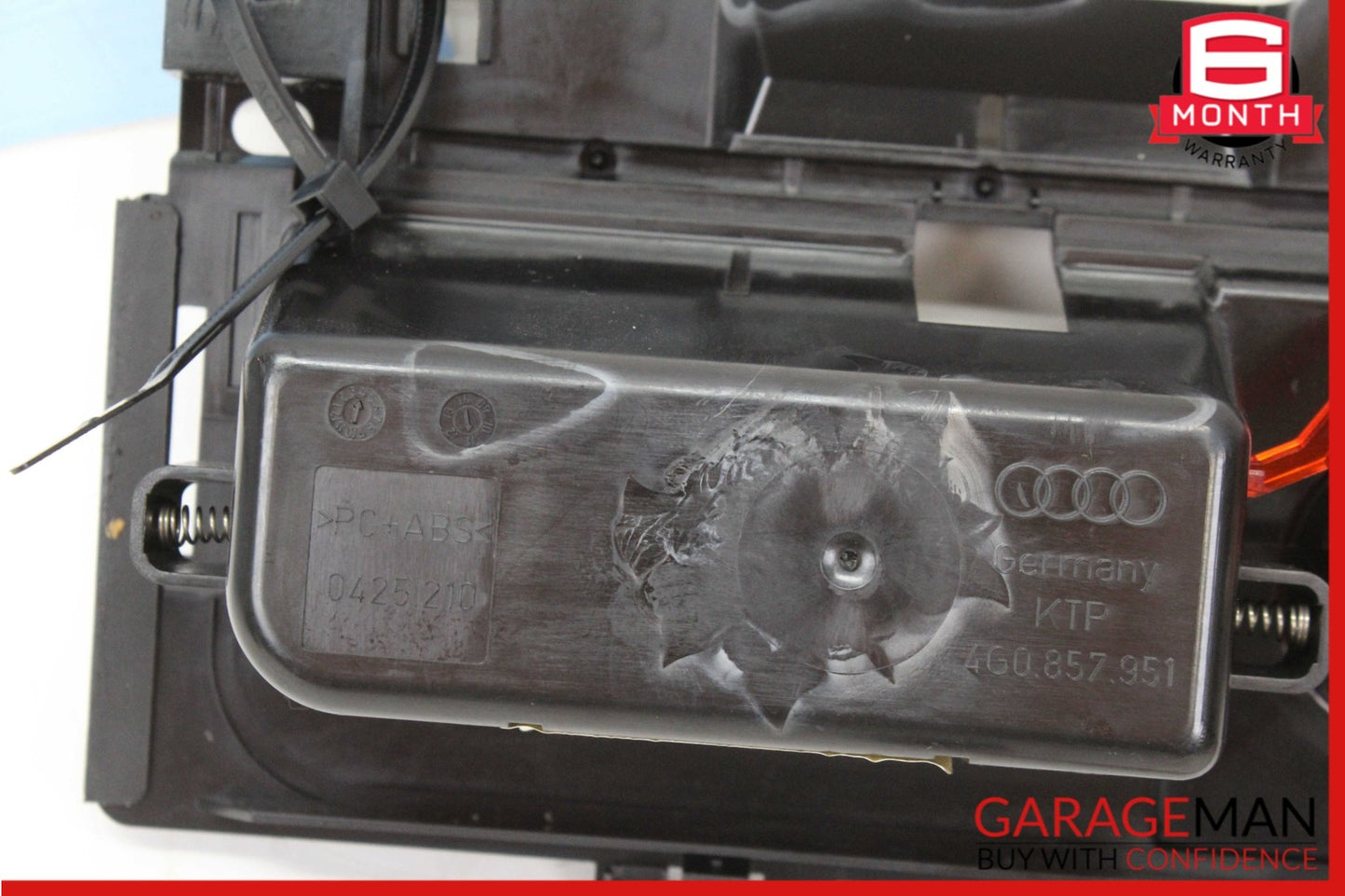 2012-2018 Audi A6 C7 Sedan Front Center Console Ashtray Compartment 4G0857951