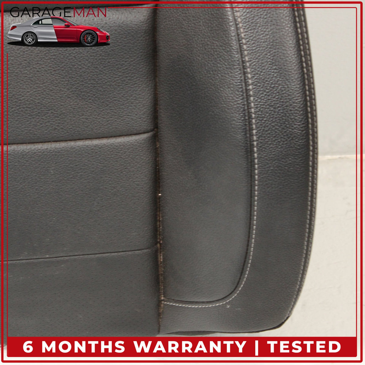 2012-2015 Mercedes W166 ML350 Front Right Side Top Upper Seat Cushion Black OEM