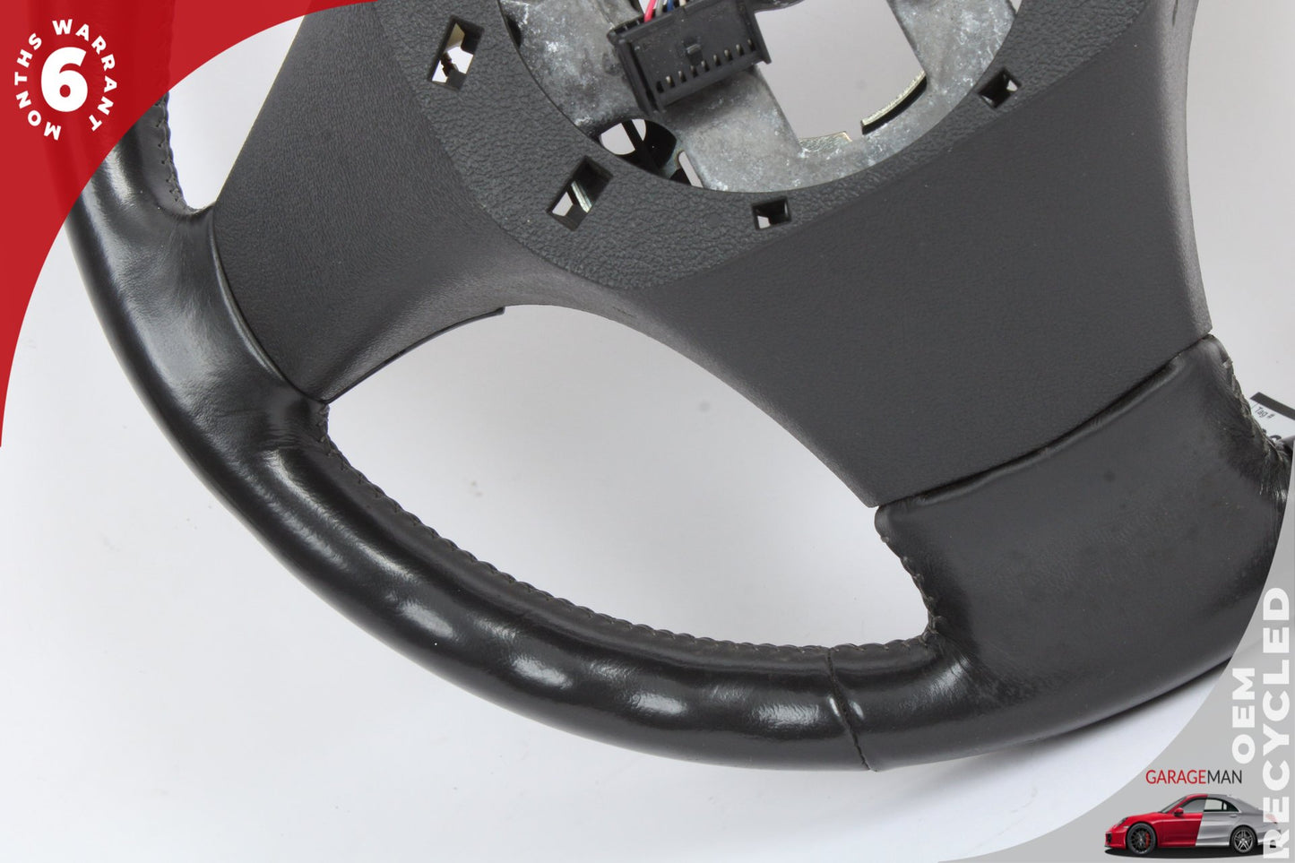 2006-2009 Pontiac Solstice Multifunction Leather Steering Wheel 15944303 OEM