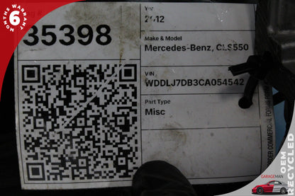 2011-2020 Mercedes W218 CLS550 E550 Left Driver Side Cylinder Head Cover OEM