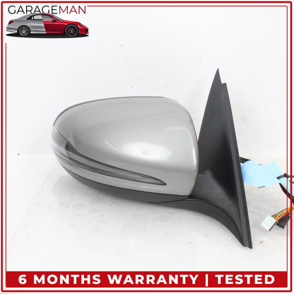 2015-2016 Mercedes W205 C300 Front Right Door Rear View Mirror w/ Blind Spot OEM