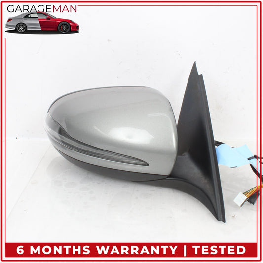 2015-2016 Mercedes W205 C300 Front Right Door Rear View Mirror w/ Blind Spot OEM