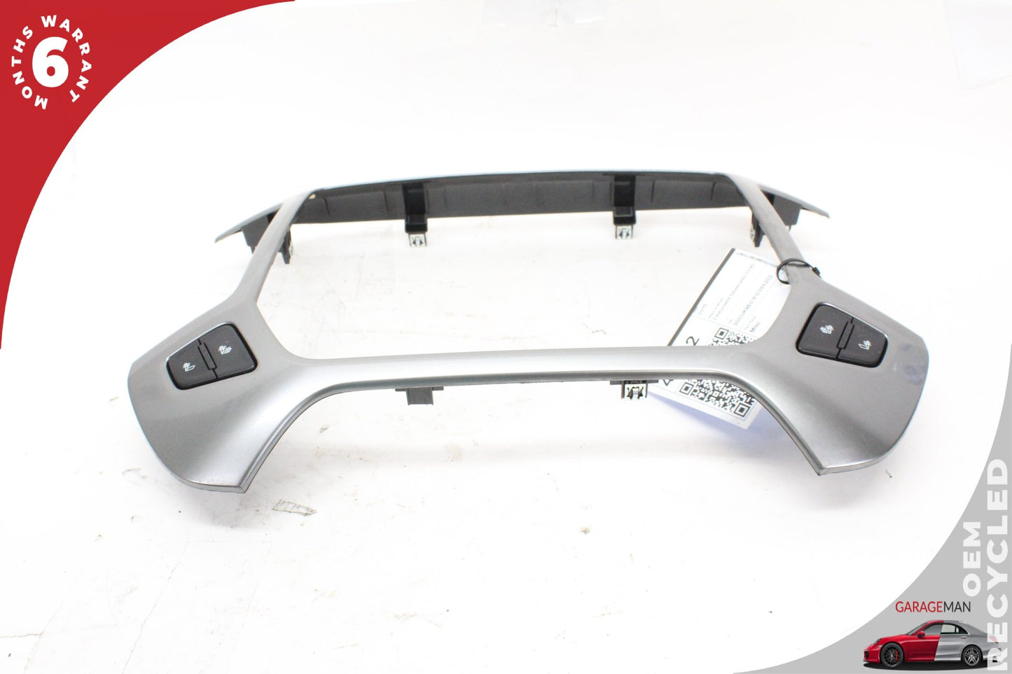 2014-2019 Chevrolet Silverado 1500 Center Dash Radio Trim w/ Seat Switch OEM