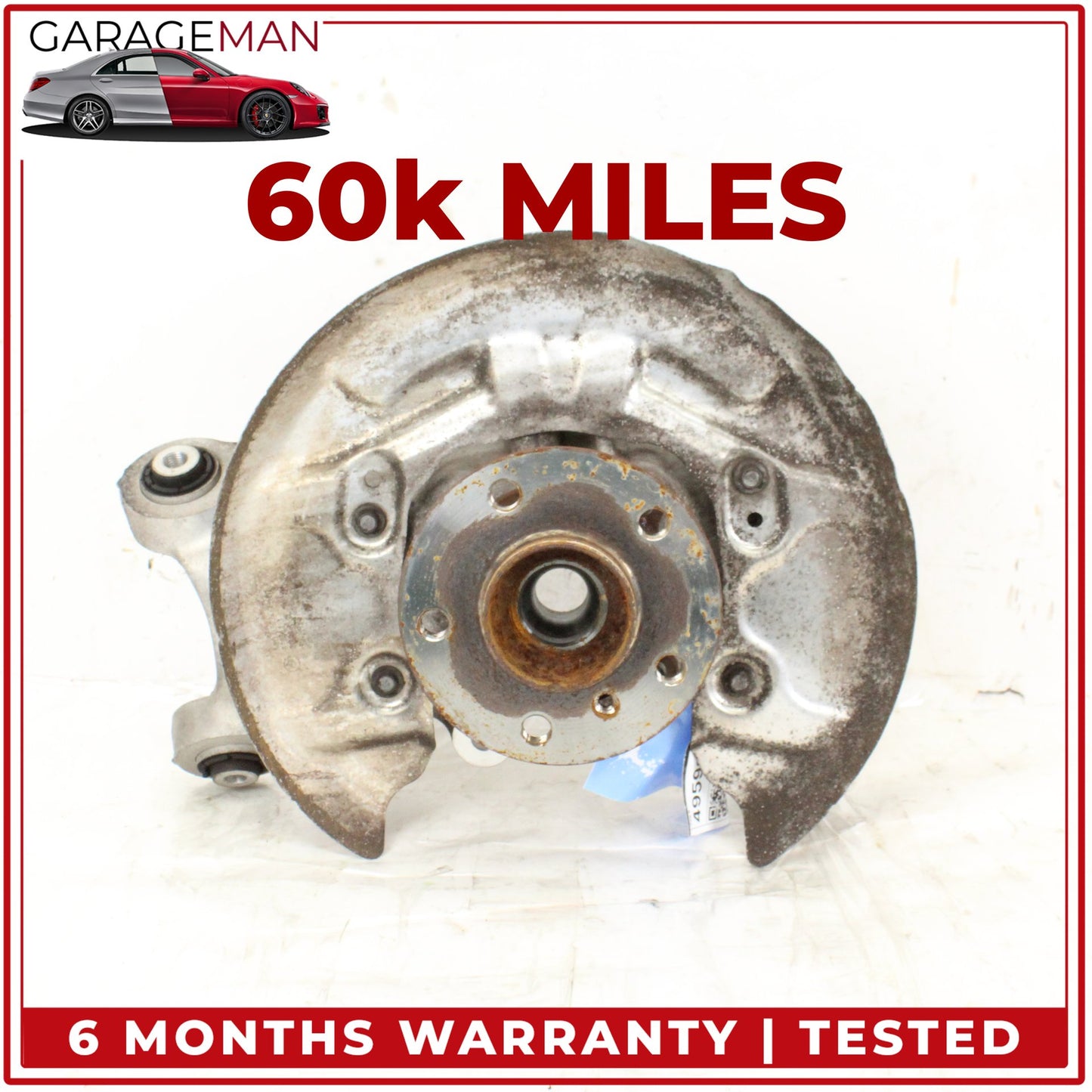 2014-2021 BMW i3 I01 Rear Left Driver Side Spindle Knuckle Wheel Hub 6852161 OEM