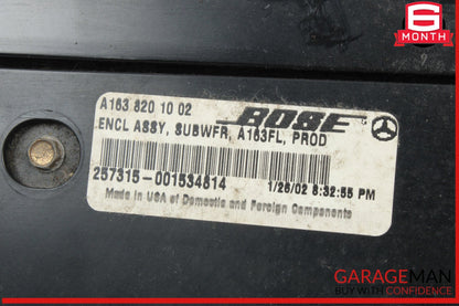 2002-2005 Mercedes-Benz ML320 W163 Subwoofer 1638201002
