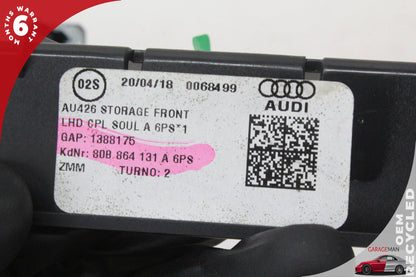 2018-2025 Audi Q5 Front Center Console Storage Tray Box 80B864131A OEM