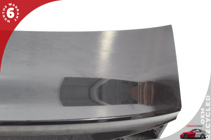12-18 Audi A6 C7 Sedan Trunk Lid Panel Assembly Phantom Black Pearl 4G5827023C